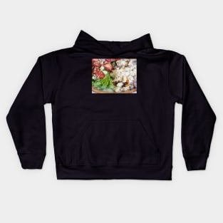 Casserole with Salad Kids Hoodie